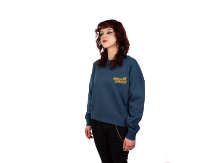 Highway to the Bell-Alma – Signature sweatshirt / Embroidered Edition – Deep Teal