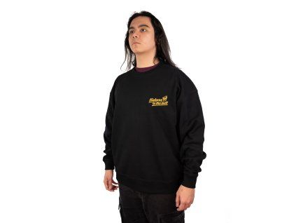 Signature sweatshirt/Embroidered Edition -Black