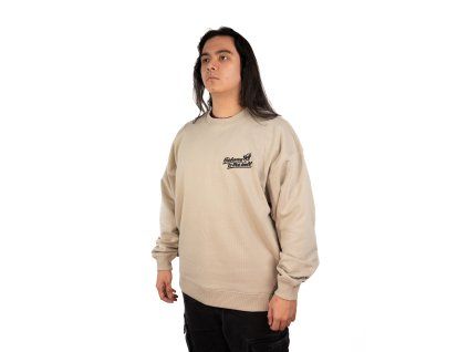 Signature sweatshirt/Embroidered Edition -Stone