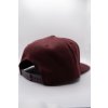 Snapback Highway to the Bell - adjustable closure at the back, burgundy color