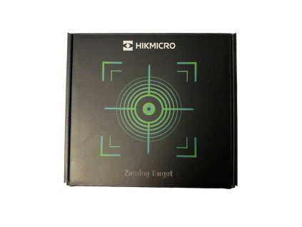 nastrelovacie terce s nalepkami pre termoviziu hikmicro zeroing target