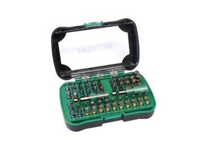HiKOKI / Hitachi 750364 - sada bitů 60 ks 1/4" adaptér