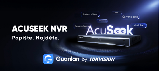 Nové rekordéry Hikvision AcuSeek: inteligentní video-sledování budoucnosti