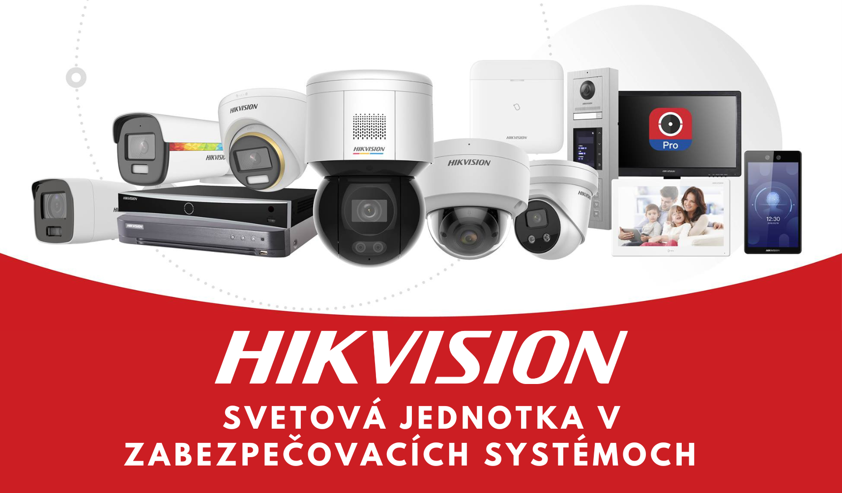Hikvision svetová jednotka