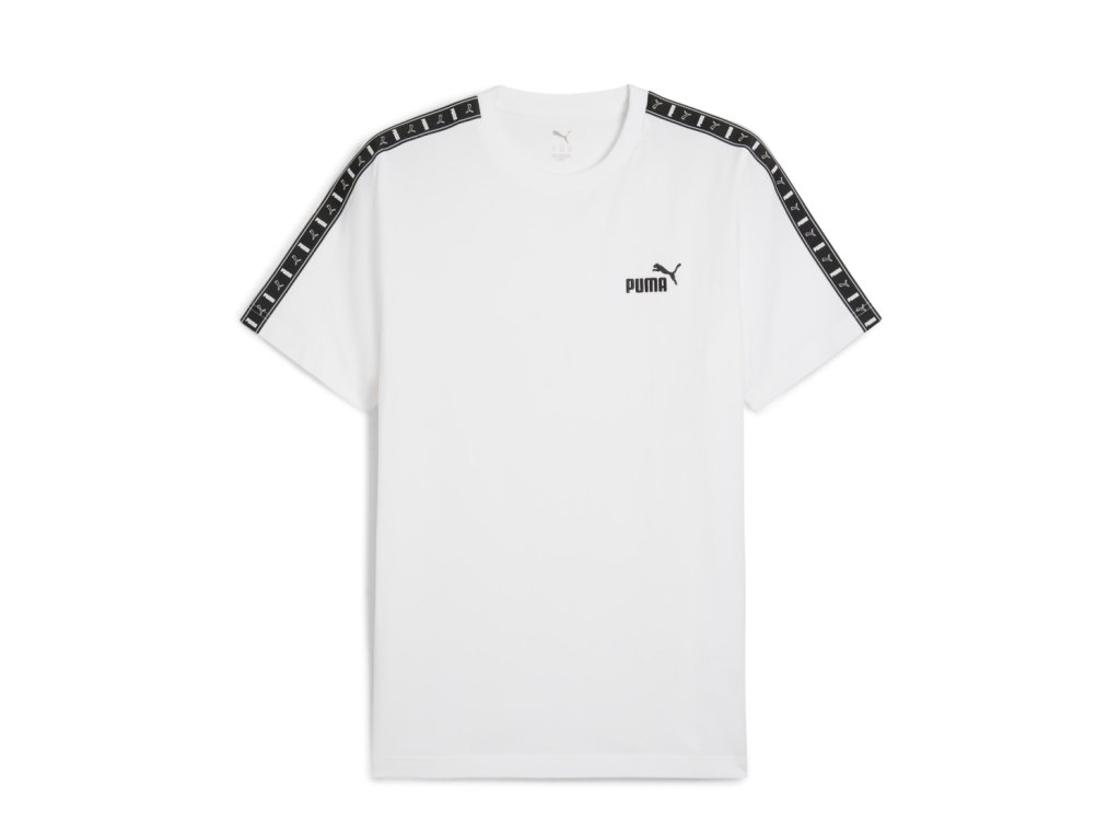 Puma 68467402 Ess Tape Tee white