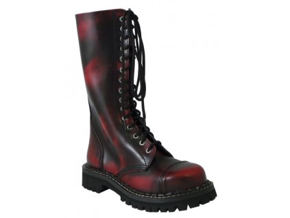 15 dirkové boty CAMPILOT Red Black