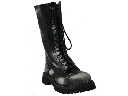 15 dirkové boty CAMPILOT White Black