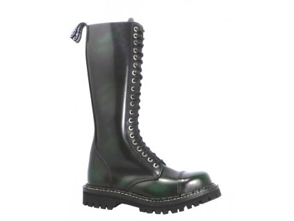 20 dírkové boty CAMPILOT Green Black