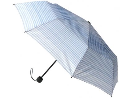 Deštník 311 TOM TAYLOR Kostkovaný - bílá + modrá