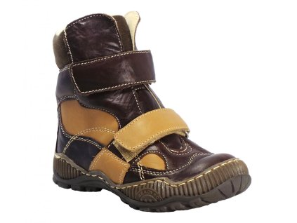 LUKBUT 460 Tmavě hnědá Béžová