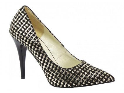 HILBY 610 Black/gold pepitko