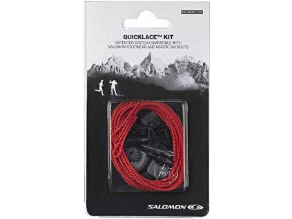 Tkaničky Salomon L32667400 Quicklace Kit Red