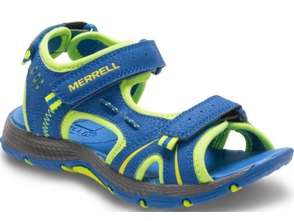 Merrell MC56512 Panther Sandal  Blue/Citron