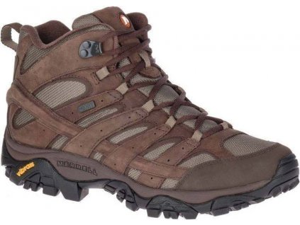 MERRELL MOAB 2 SMOOTH MID WTPF hnědá J42505