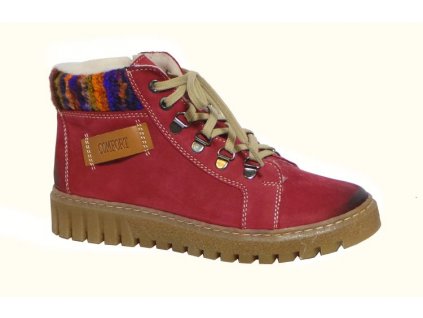 HILBY WA-750-K6N-B93  RED NUBUCK