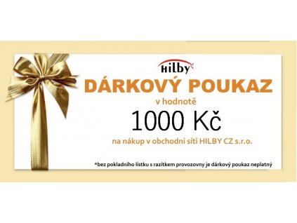 POUKAZ 1000Kč