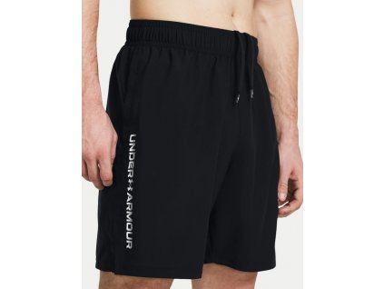 UA Woven Wdmk Shorts 1383356-001 Blk