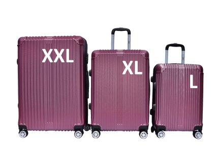 Hilby kufr XHA 183 Gold Purple