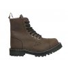 8 dírkové boty STEEL CRAZY BROWN