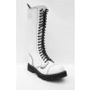 20 dírkové boty STEEL Full White