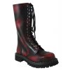 15 dirkové boty CAMPILOT Red Black