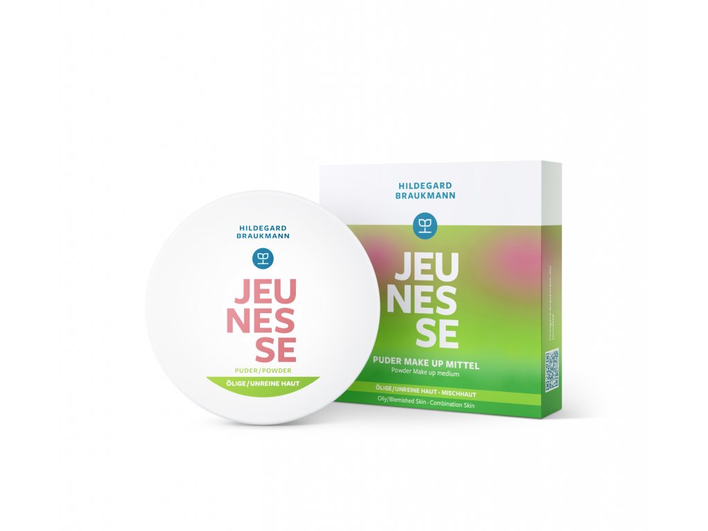 Jeunesse Make up pudr pro pleť s akne 9g Puder Make up mittel