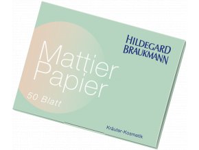Limitierte Editionen Ubrousky do kabelky pro pohodlné odstranění lesku z pokožky obličeje 50 ks Mattier Papier