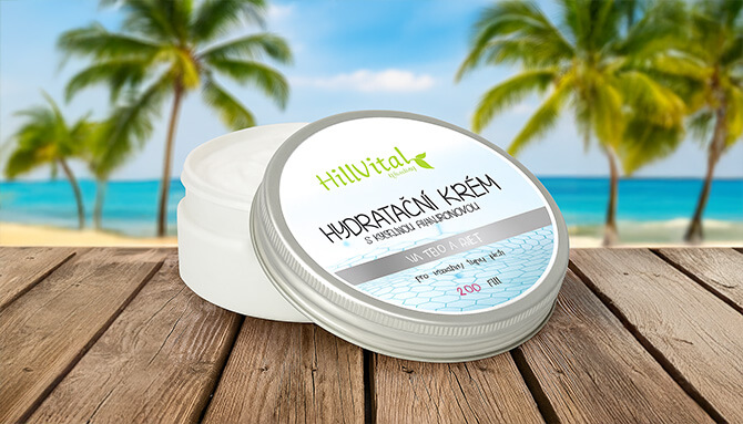 Hydratace na maximum: krém s kyselinou hyaluronovou na tělo i pleť si zamilujete