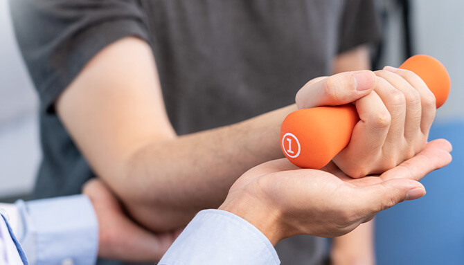 Přírodní léčba tenisového lokte