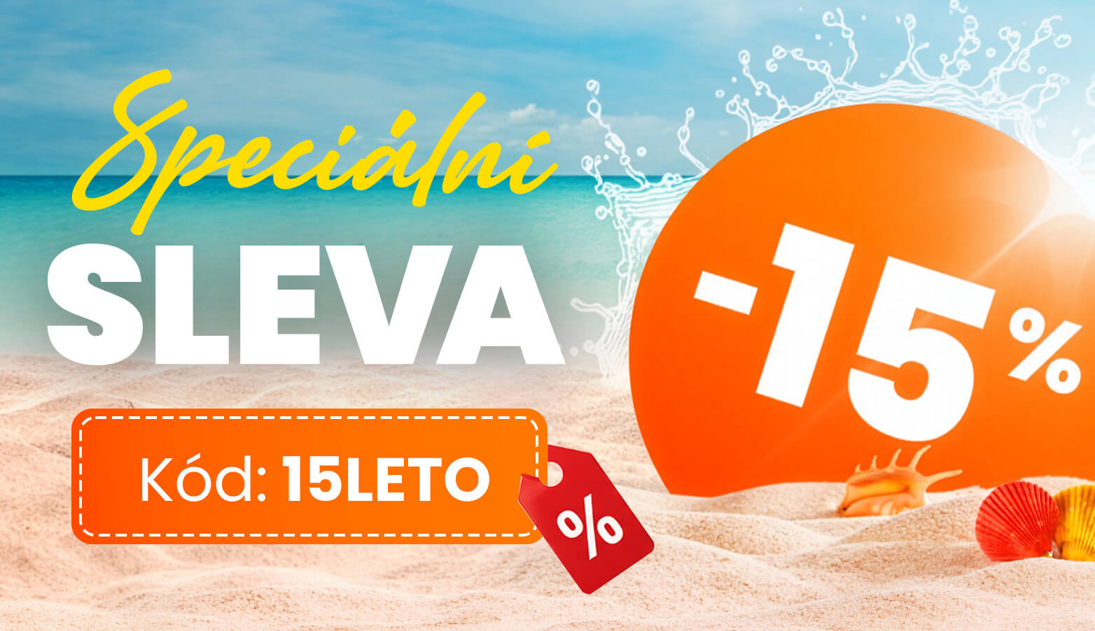 Sleva -15% léto - mob