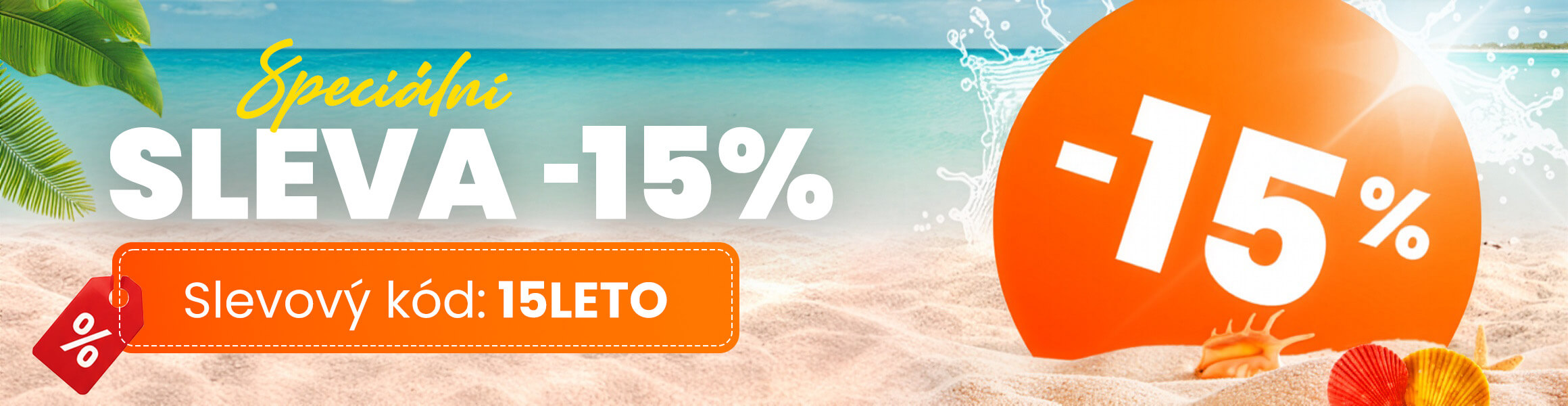 Sleva -15% léto