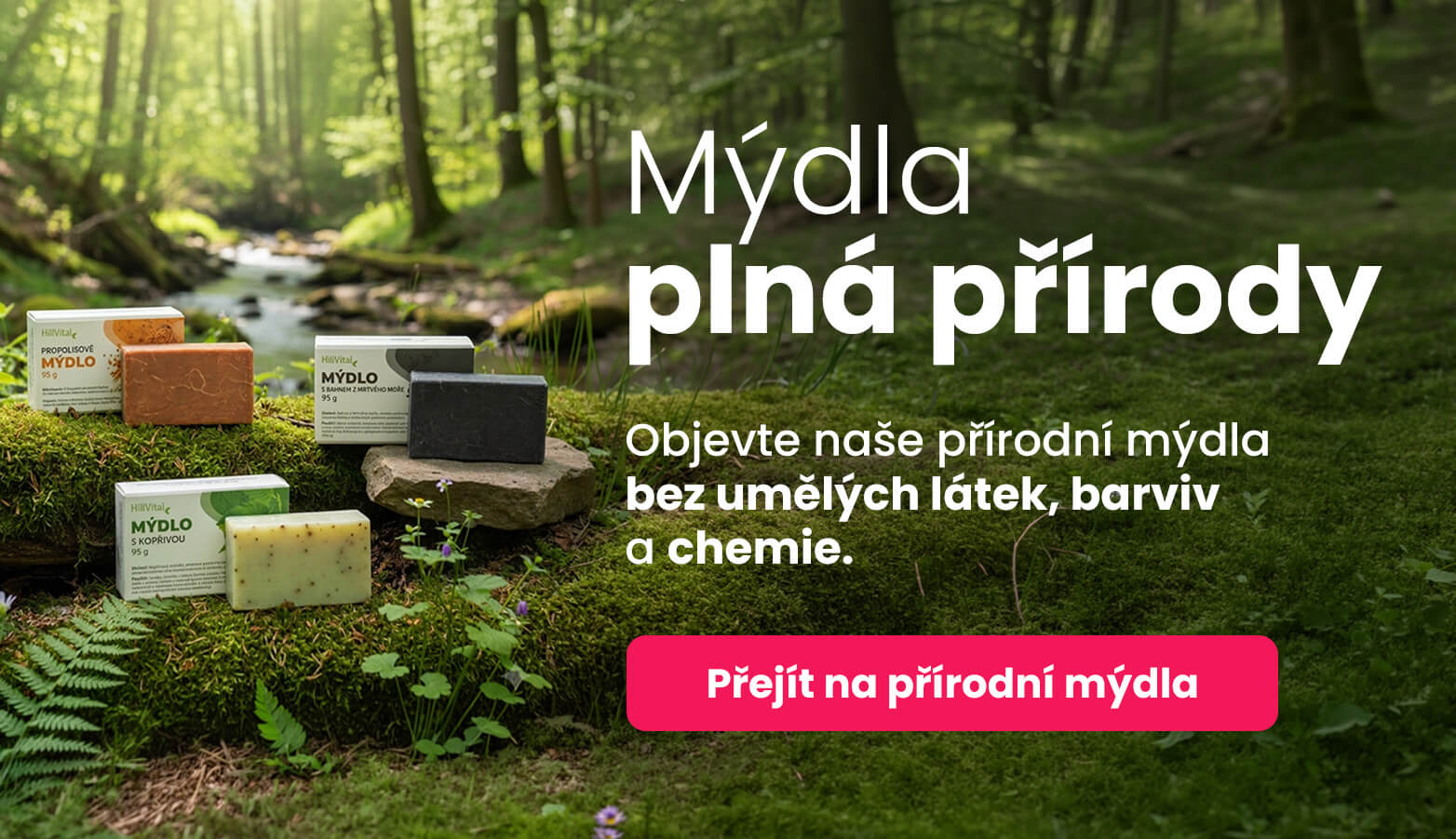 Přírodní mýdla 2026 - mob