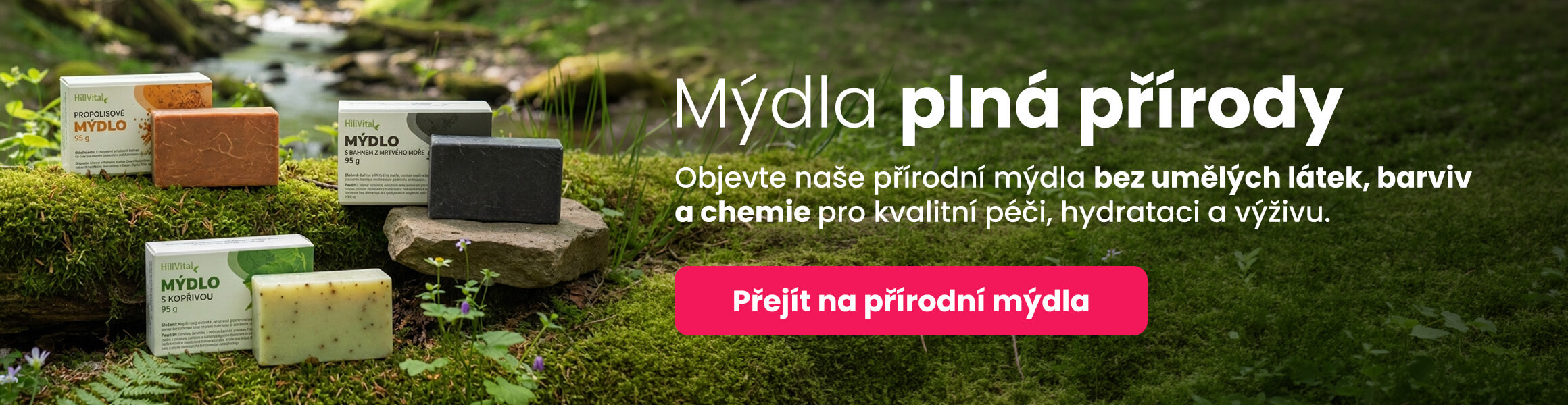 Přírodní mýdla 2026