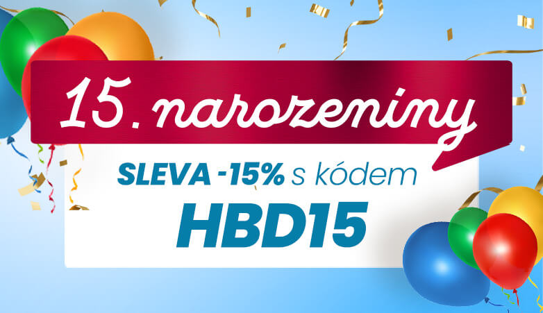 15. narozeniny HillVital - mob