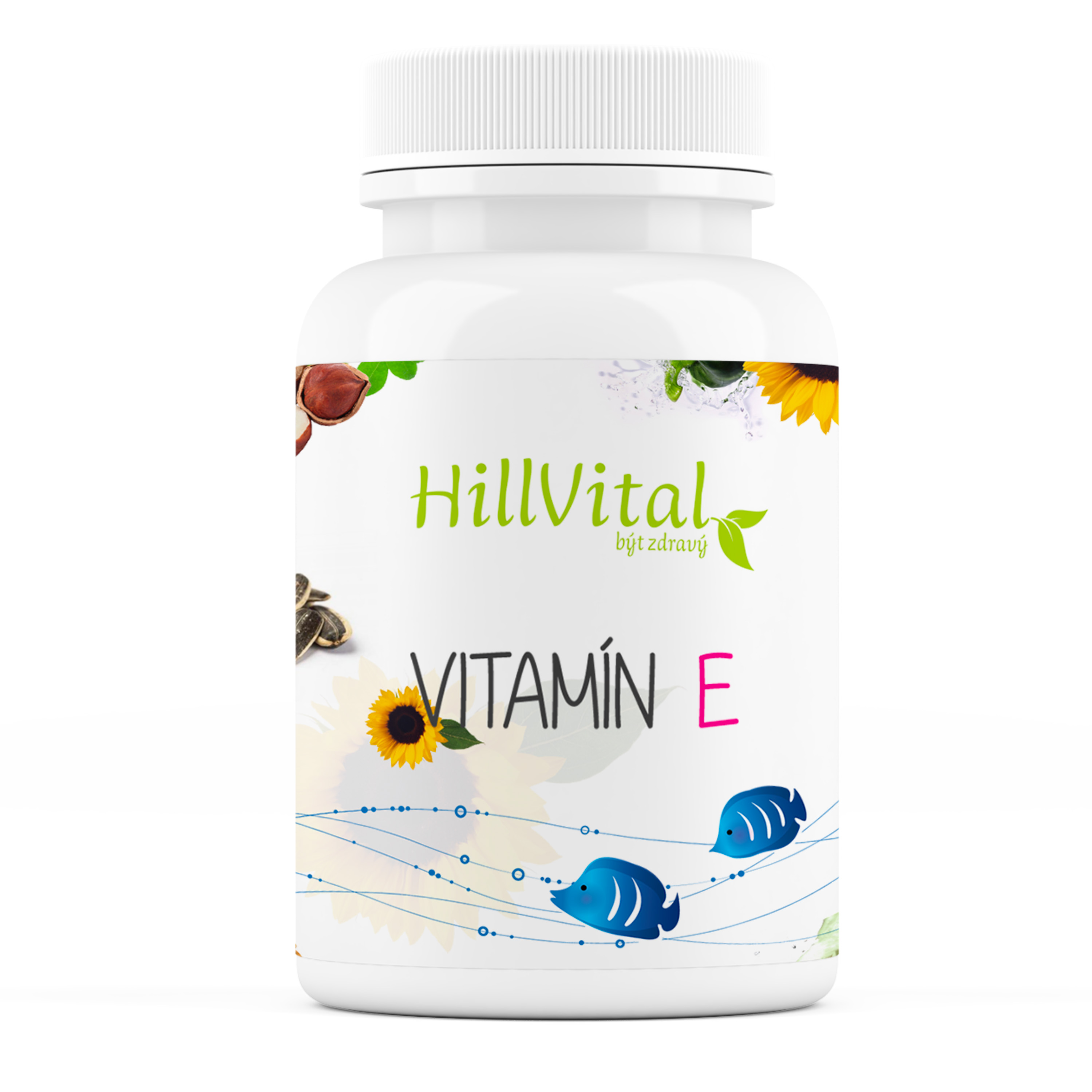 HillVital Vitamín E 100 kapslí