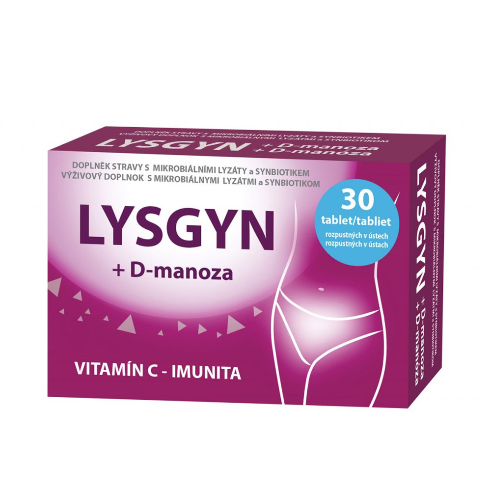 Levně Lysgyn + D-manóza 30 tablet