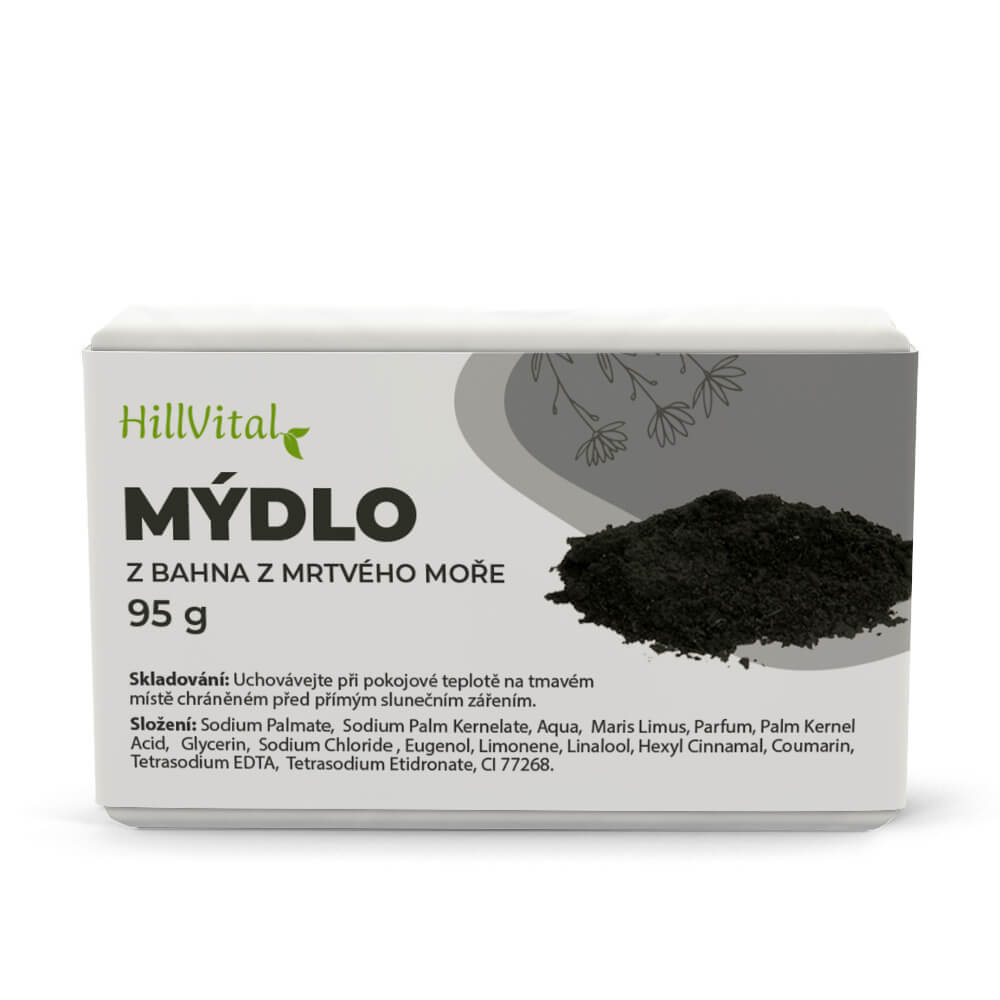 Levně HillVital Mýdlo z bahna z mrtvého moře 95 g