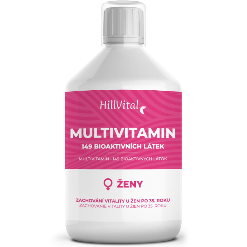 HillVital | Multivitamín pro ženy 50+ 500 ml