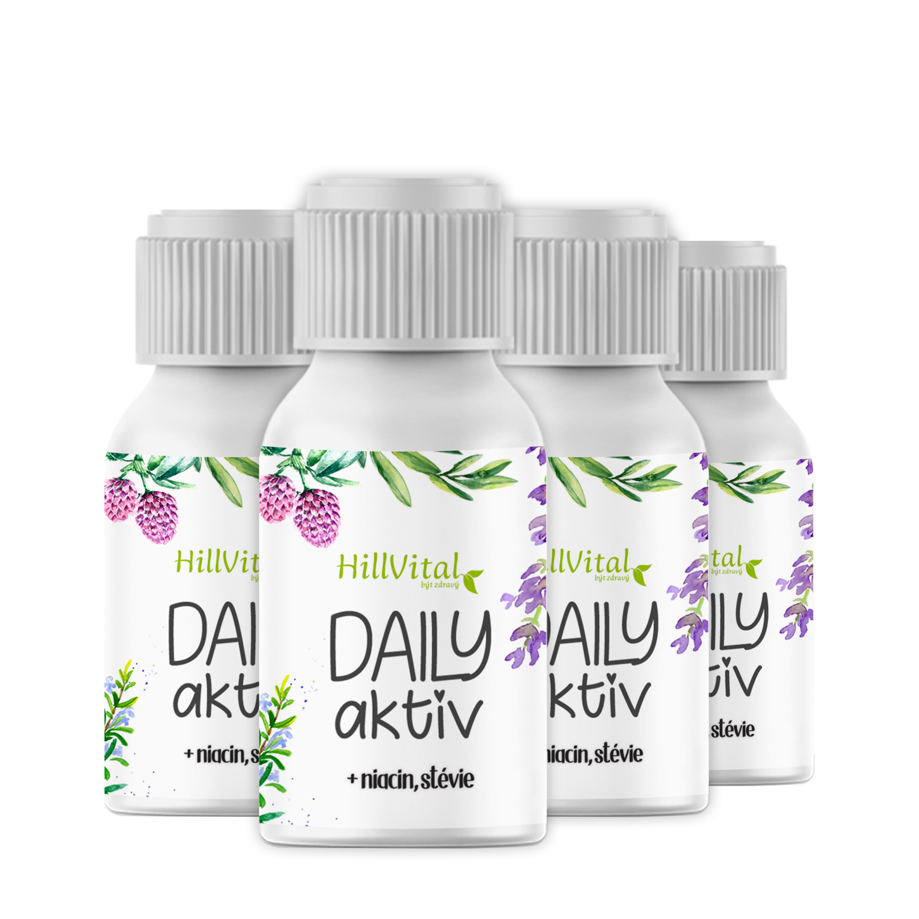 HillVital | Daily Aktiv - komplex vitamínů a minerálů 100 ml