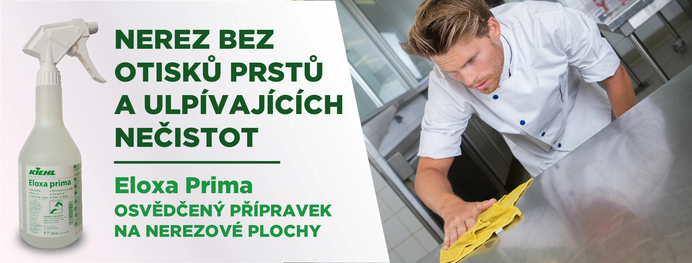 Eloxa Prima - osvědčený přípravek na nerezové plochy