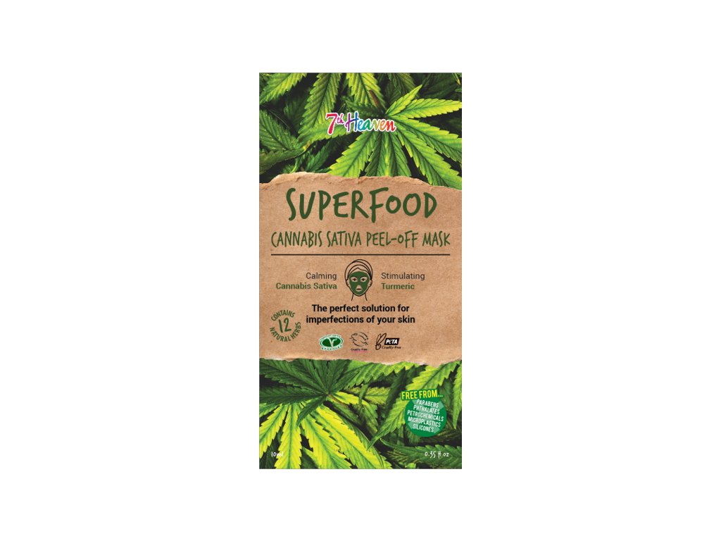 Montagne Jeunesse Superfood Slupovací maska Cannabis sativa 10 ml