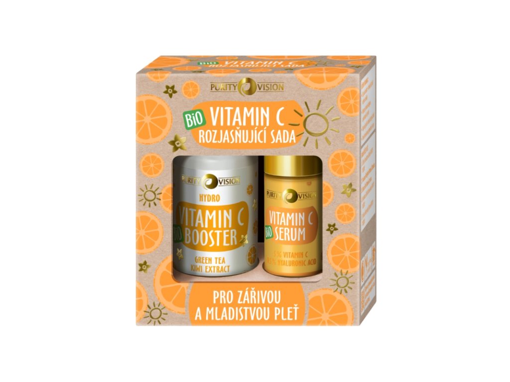 PURITY VISION Bio Vitamin C rozjasňující sada