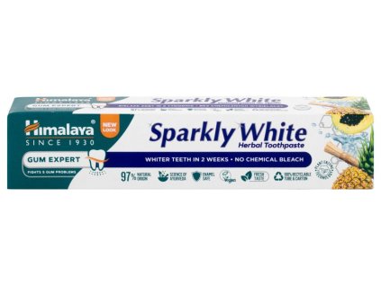 165979 800x800 Himalaya GUM EXPERT Sparkly White Herbal Toothpaste Zio owa pasta wybielaj ca 75 ml