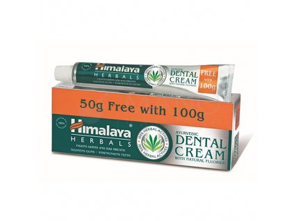 Himalaya Herbals Zubní pasta s přírodním fluorem 100g + 50g ZDARMA