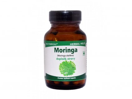 HERBAL HILLS MORINGA , 45 VEG KAPSLE Sleva exp. 10/2025