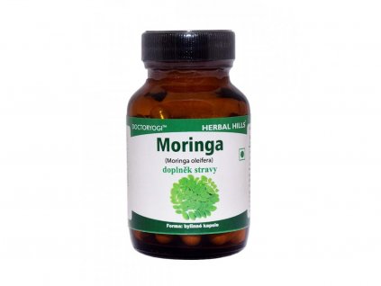 HERBAL HILLS MORINGA DOPLNĚK STRAVY, 45 VEG KAPSLE