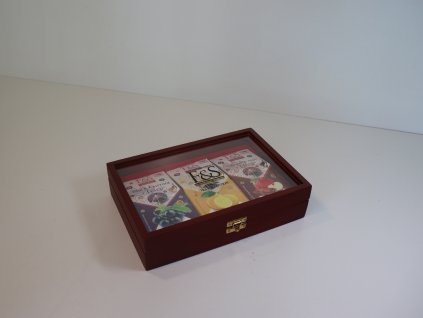 Čaj dřevěná prosklená kazeta F&S (Fineness & Selection) 30 pyramid - (exp.1/2023)