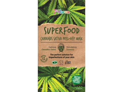 Montagne Jeunesse Superfood Slupovací maska Cannabis sativa 10 ml