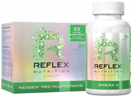 Reflex Nutrition Nexgen Pro + Omega 3 90 + 90 kapslí