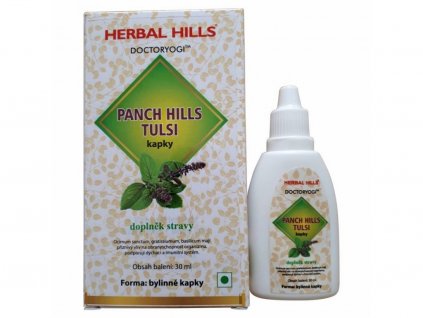 Herbal Hills - Panch hills tulsi kapky 30 ml Sleva exp. 7/2024